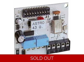 Fadini F/4329 plug in receiver for Astro 43